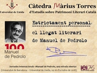 «Estrictament personal»: el llegat literari de Manuel de Pedrolo