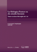 La filologia d’autor en els estudis literaris catalans